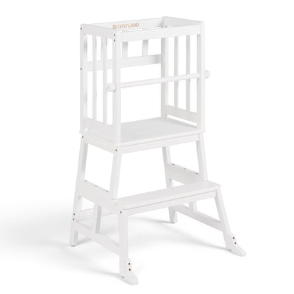 Kids Kitchen Standing Tower Step Stool Helper
