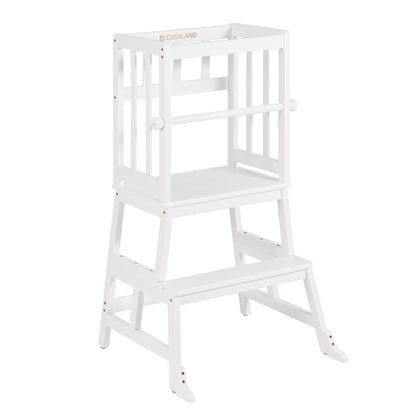 Kids Kitchen Standing Tower Step Stool Helper