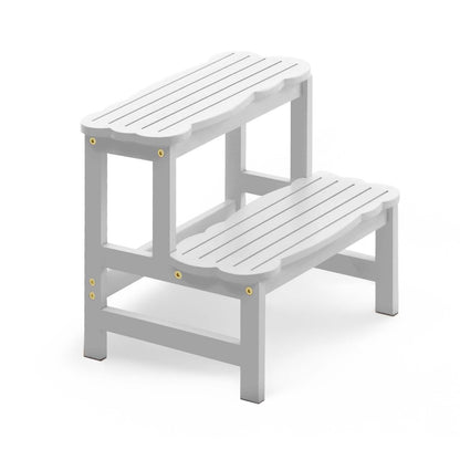 Kitchen Bamboo Toddler Two Step Stool