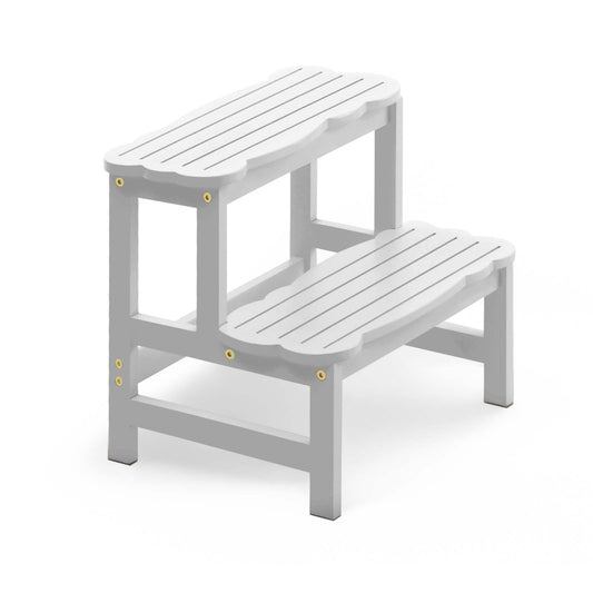 Kitchen Bamboo Toddler Two Step Stool
