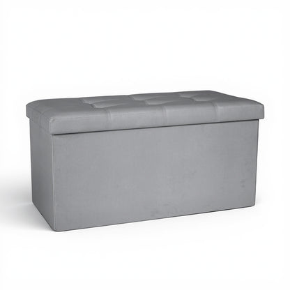Foldable Ottoman Bench with Storage
