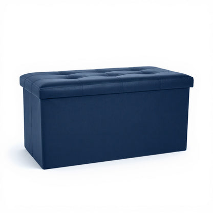 Foldable Ottoman Bench with Storage
