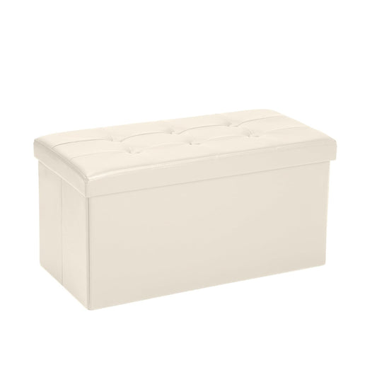 Foldable Ottoman Bench with Storage