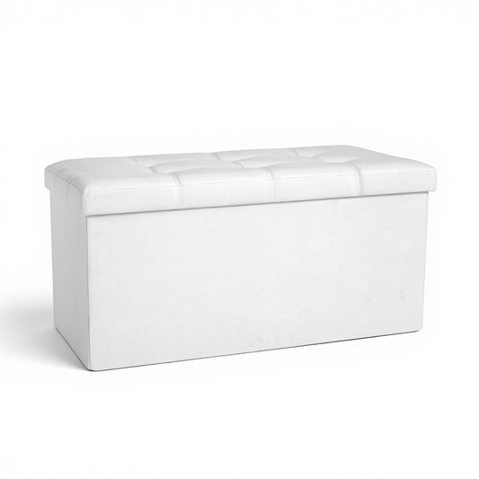 Foldable Ottoman Bench with Storage