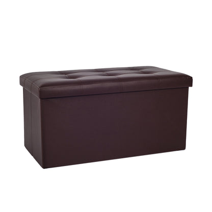 Foldable Ottoman Bench with Storage
