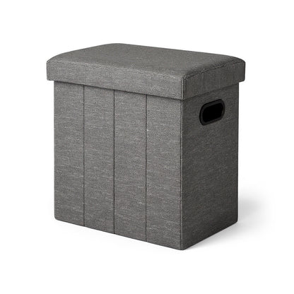 Ottoman with Storage Collapsible Fabric