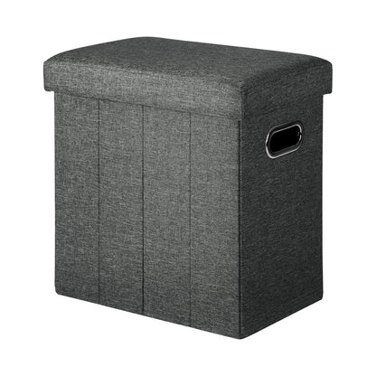 Ottoman with Storage Collapsible Fabric