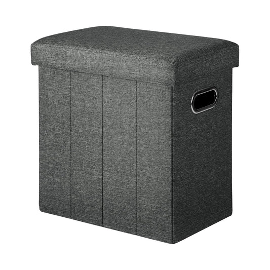 Ottoman with Storage Collapsible Fabric