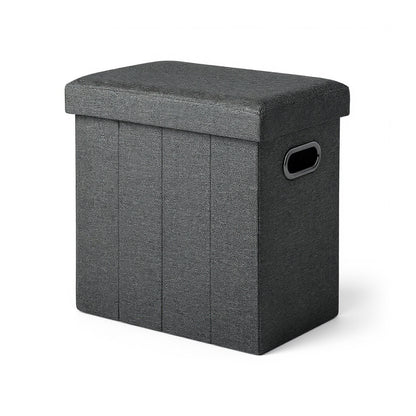 Ottoman with Storage Collapsible Fabric