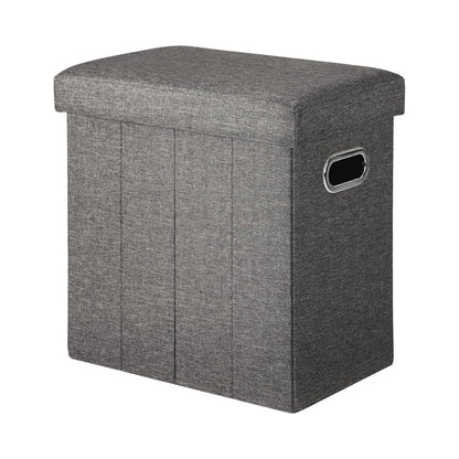 Ottoman with Storage Collapsible Fabric