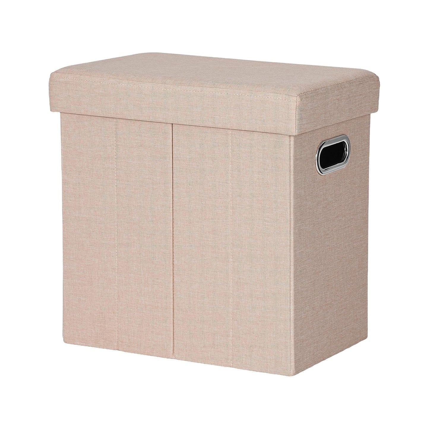 Ottoman with Storage Collapsible Fabric