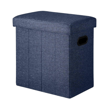 Ottoman with Storage Collapsible Fabric