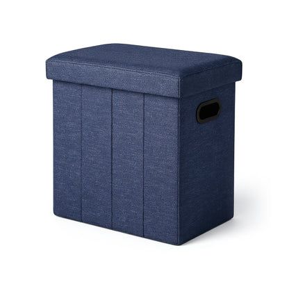 Ottoman with Storage Collapsible Fabric