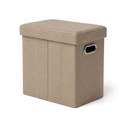 Ottoman with Storage Collapsible Fabric