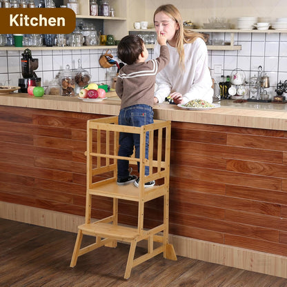 Adjustable Kids Toddler Standing Tower - Standard