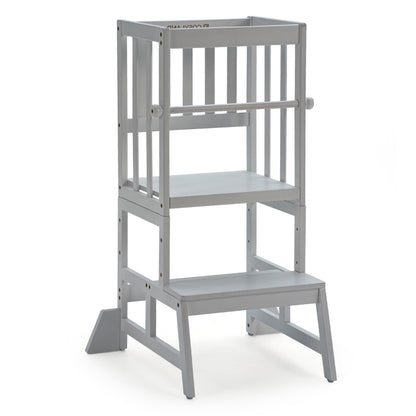 Adjustable Kids Toddler Standing Tower - Standard