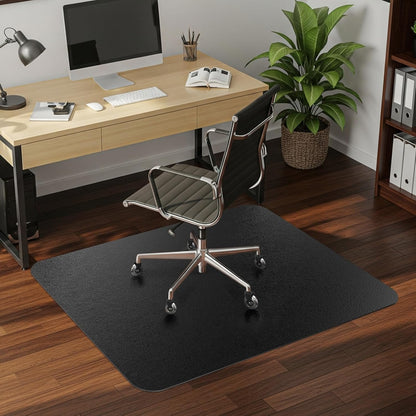 Matt Black Office Chair Mat