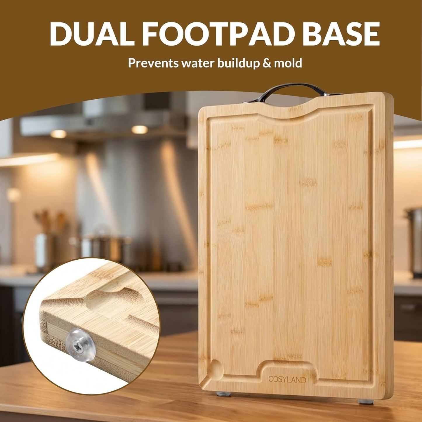 Kitchen Cutting Board - Double-Sided