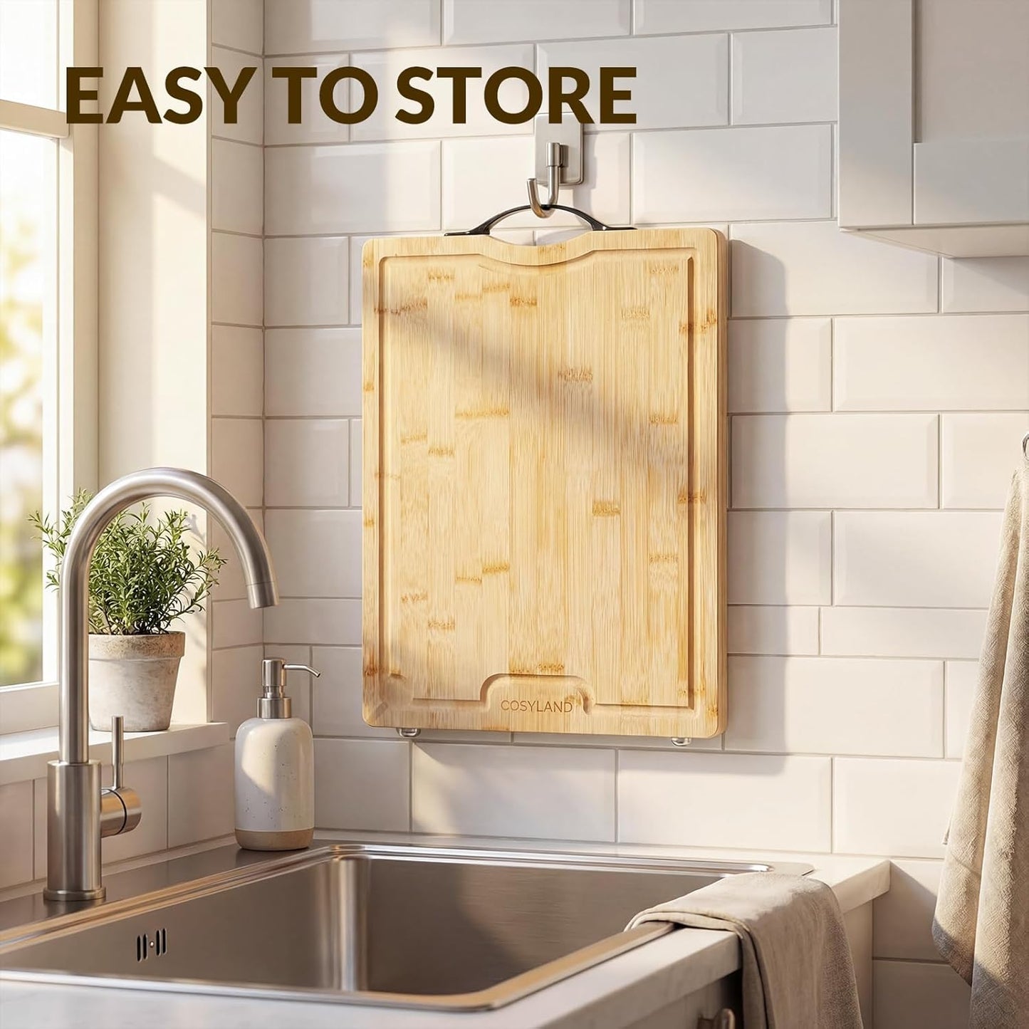 Kitchen Cutting Board - Double-Sided