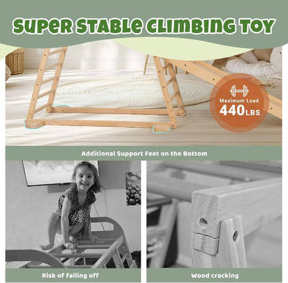 7 in 1 Toddler Climbing Toys Indoor Playground