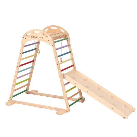 7 in 1 Toddler Climbing Toys Indoor Playground