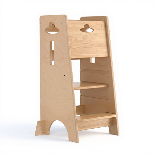 Cosyland 3-level adjustable standing tower-natural