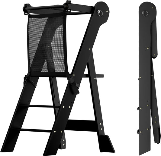 Height Adjustable Toddler Kitchen Standing Tower