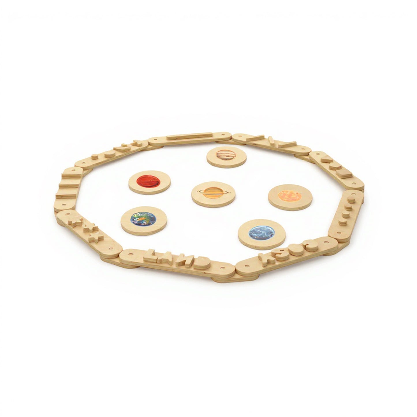15 PCS Toddler Wooden Balance Beams and Stepping Stones