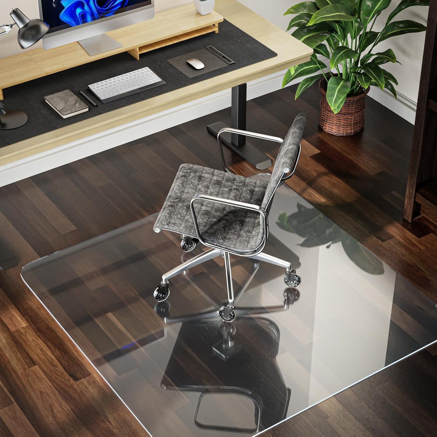 Floor Protection Mat for Desk Chair Non-Slip