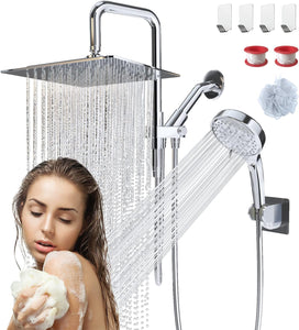 Rainfall Shower Head with Handheld Combo